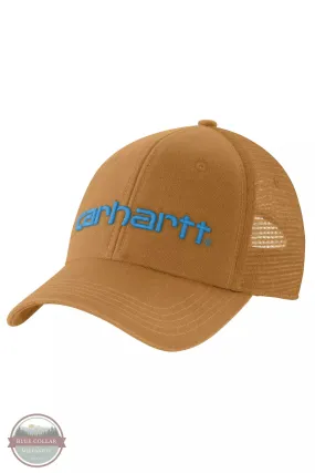 101195 Canvas Mesh-Back Logo Graphic Cap