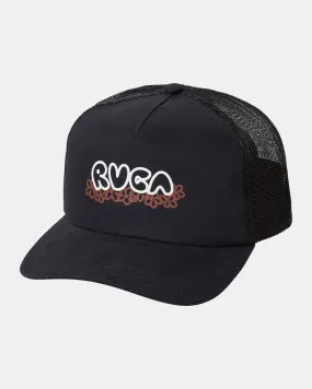 17Th St Trucker Hat - Rvca Black