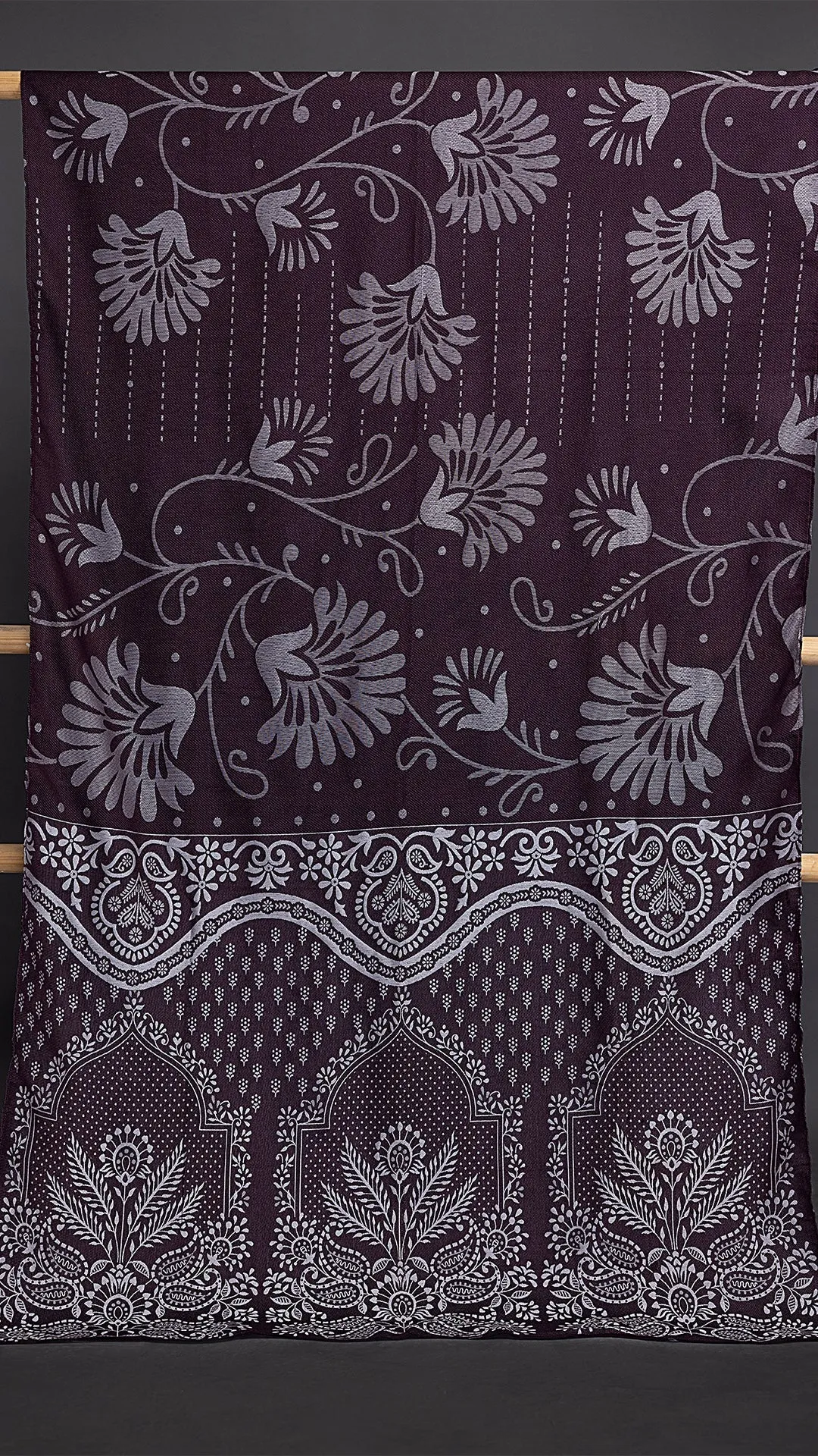 1pc- Jacquard Shawl