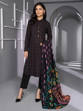 2 Piece Khaddar Suit-Printed (Unstitched)