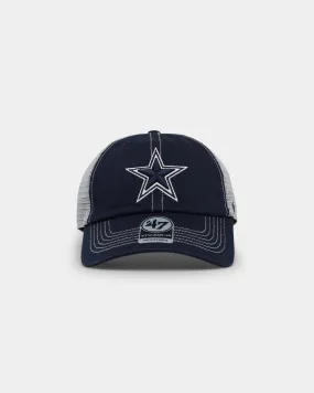 47 Brand Dallas Cowboys Trawler Clean Up Snapback Navy