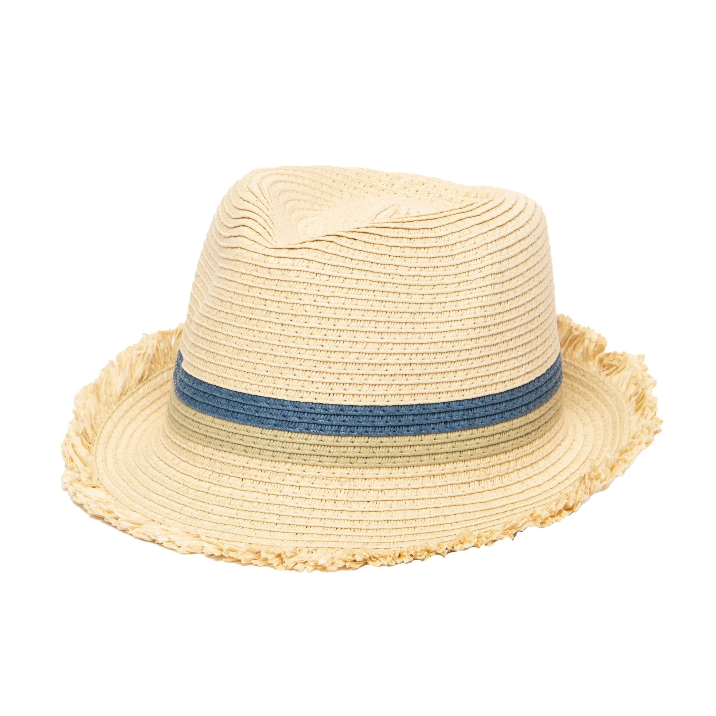 5-7 Year Old Kid Woven Paperbraid Fedora