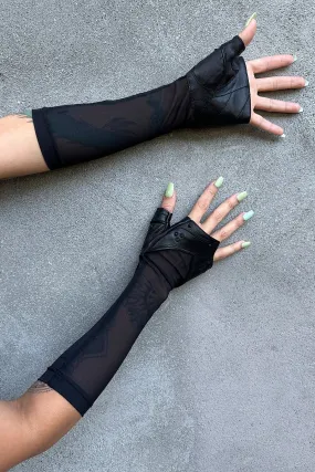 5D x Steam Trunk Arbalest Gloves - leather/mesh