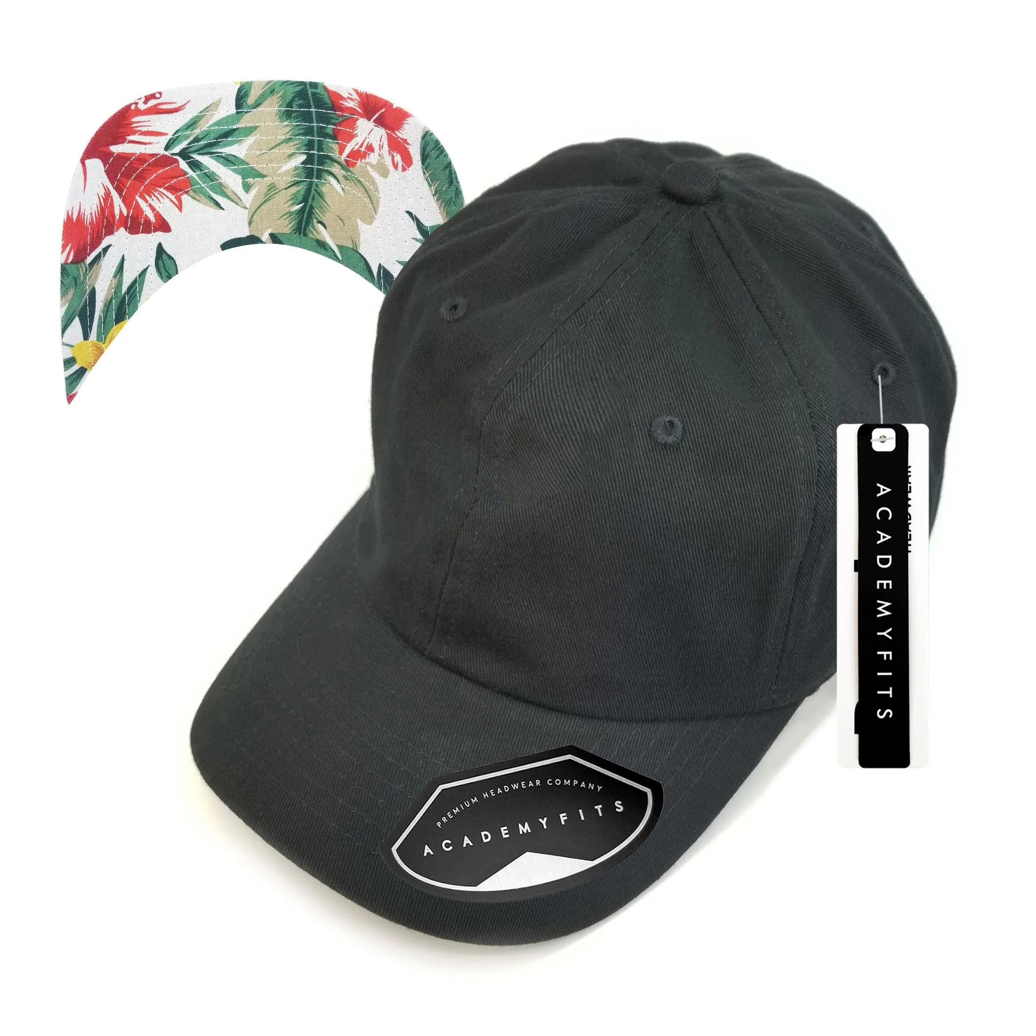 Academy Fits Floral Undervisor Dad Hats 2200