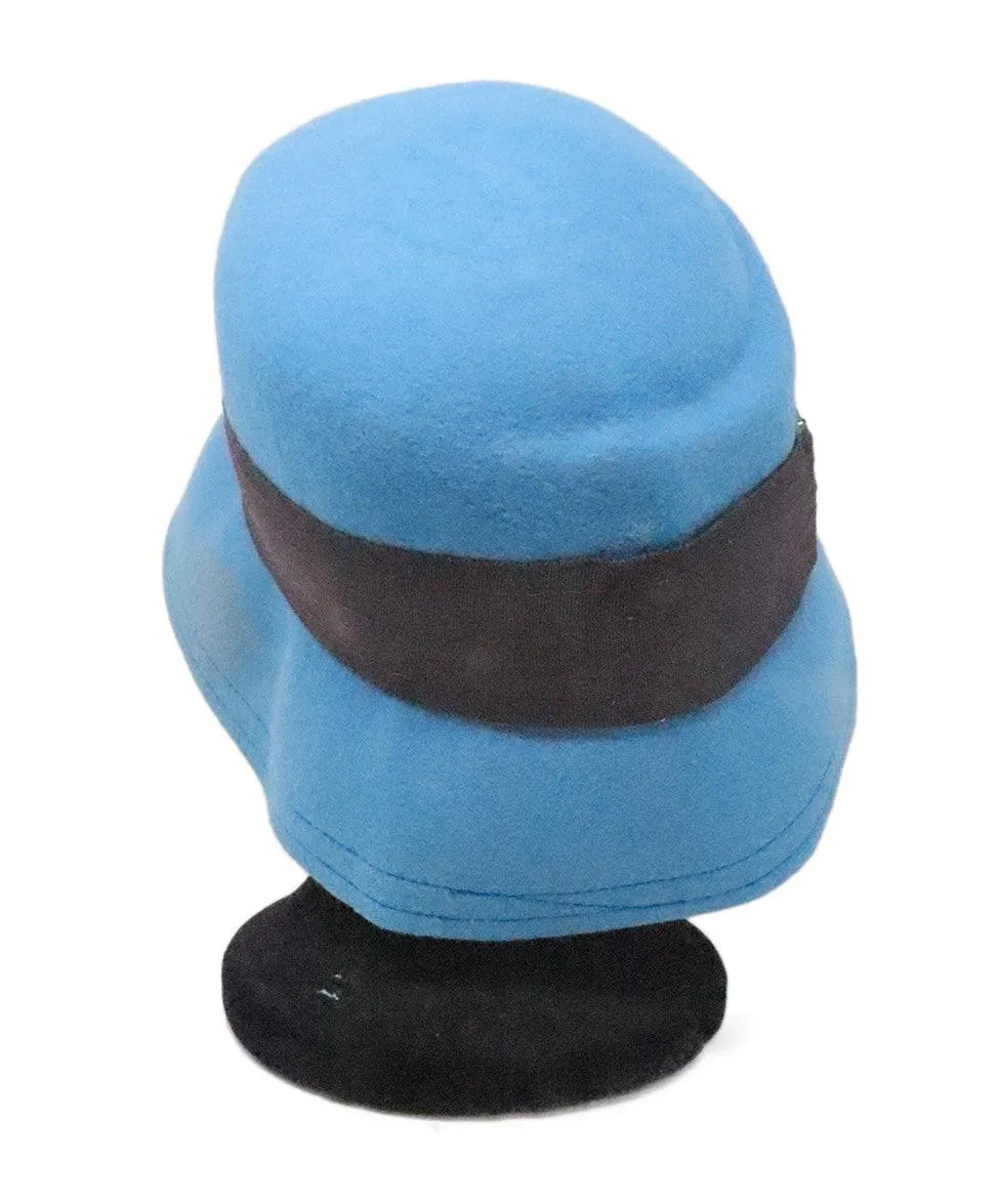 Albertus Swanepoel Blue Felt Hat