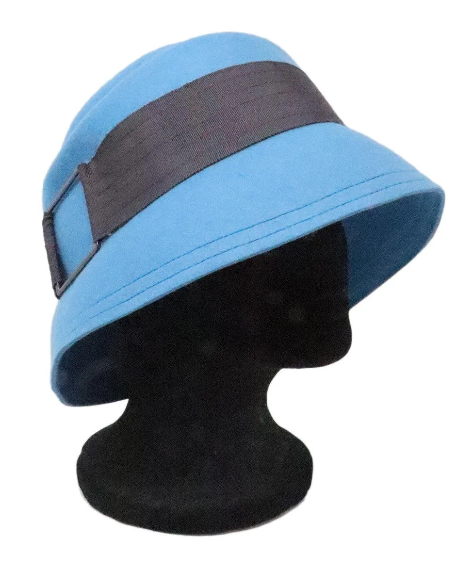 Albertus Swanepoel Blue Felt Hat