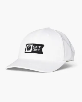 Alpha White Tech Hat