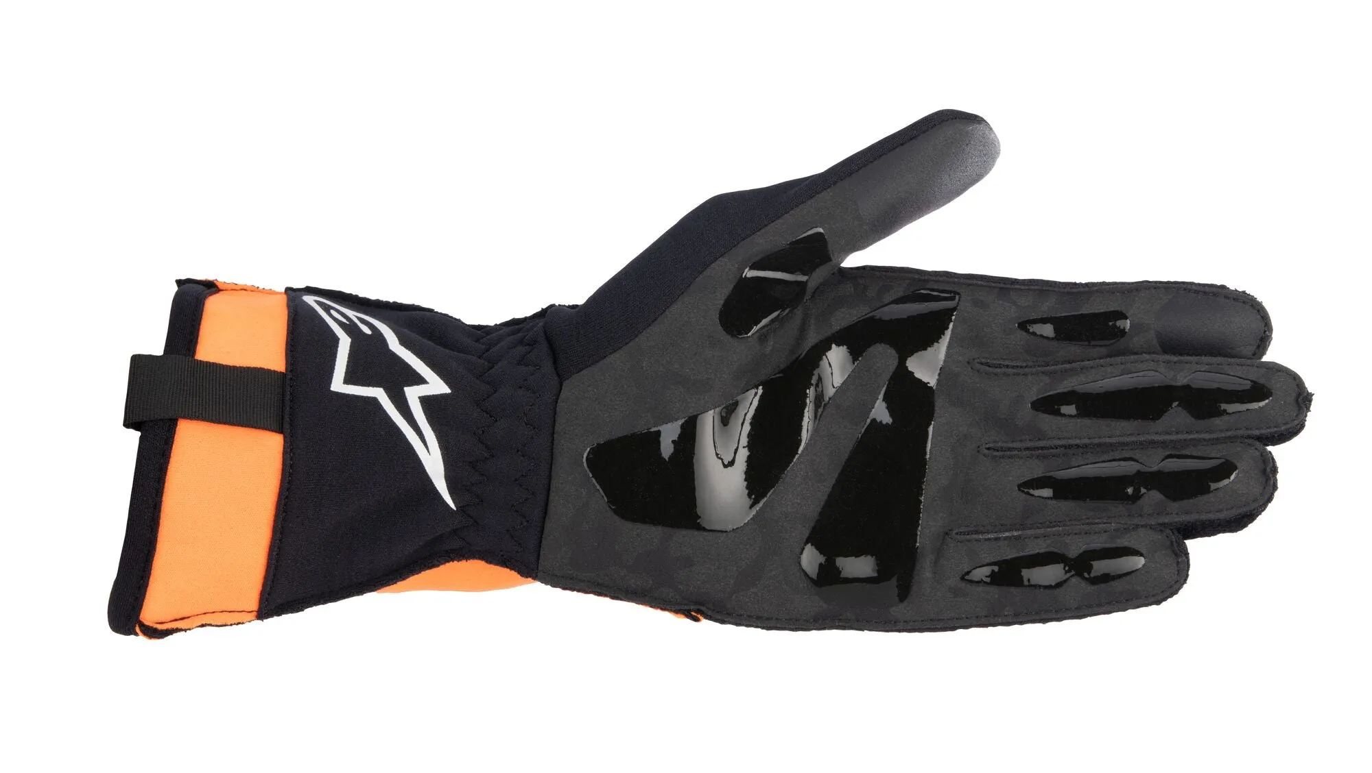 ALPINESTARS 3551823_156_L TECH 1 KX v3 Karting gloves, white/orange fluo, Size L