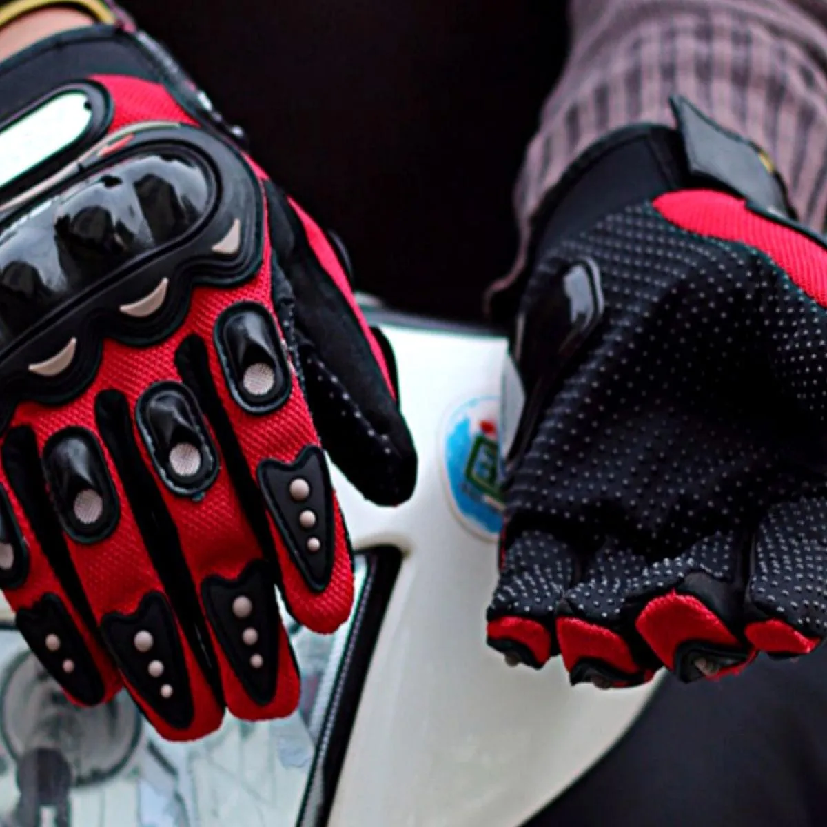 Alr™ Pro-Biker Series Waterproof Motorcycle Gloves