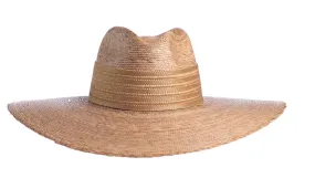 ASN Goldie Wide Hat - Tan / Gold