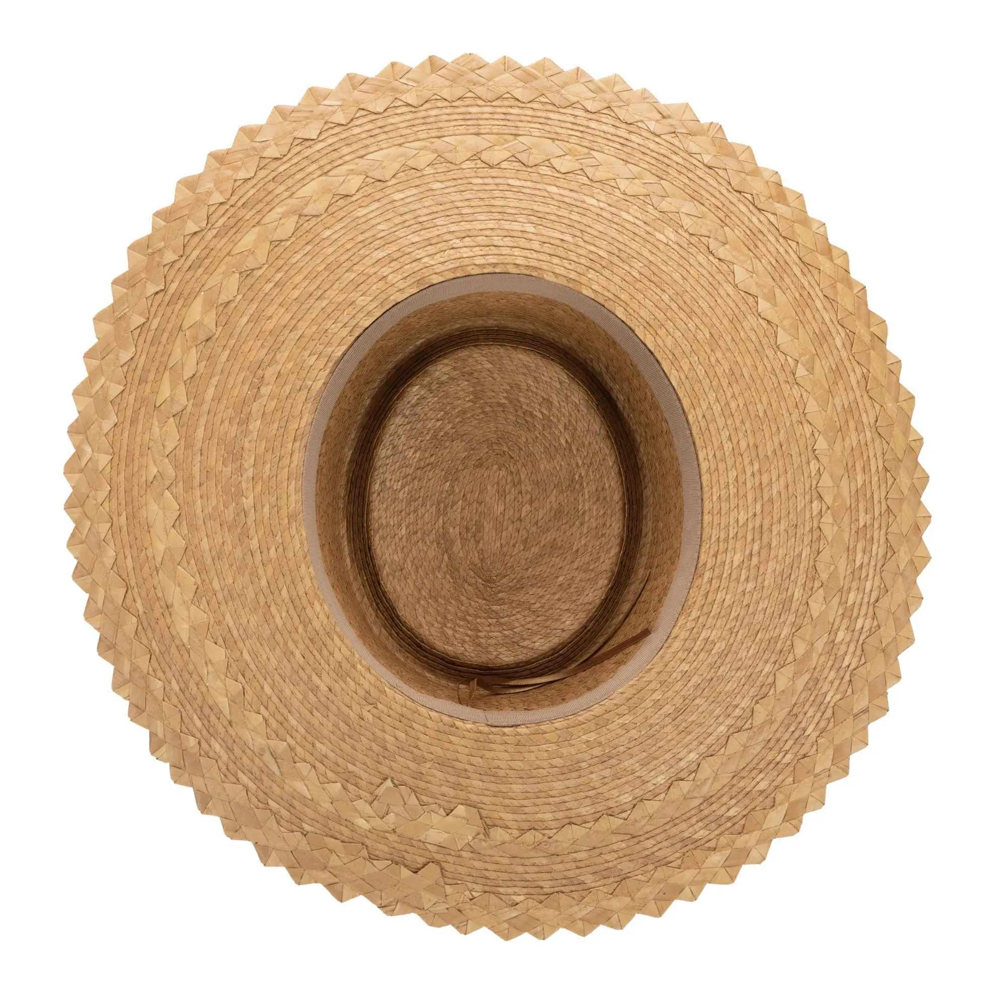 Athena -  Women's Buri Straw Telescope Boater