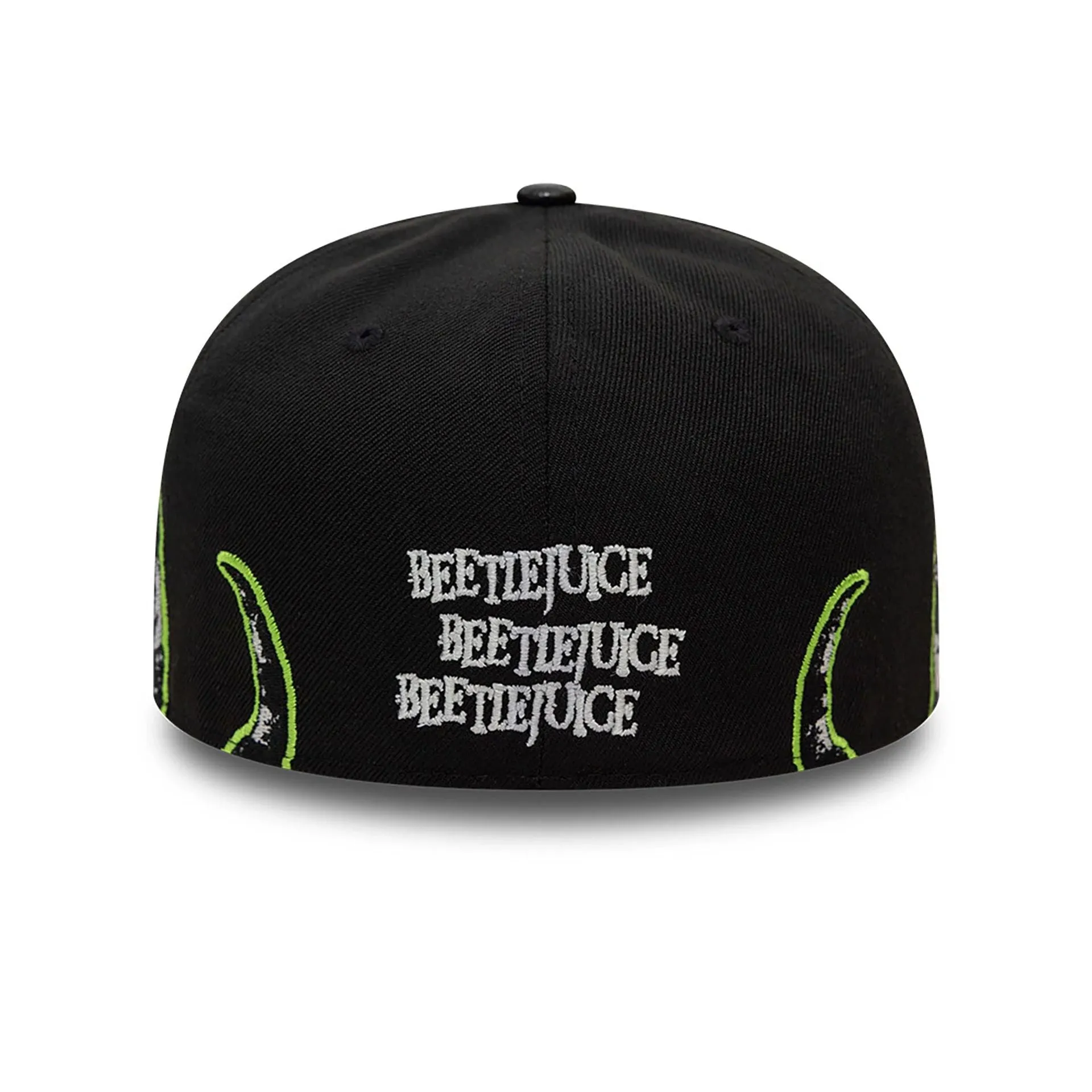 Beetlejuice Worm Black 59FIFTY Fitted Cap