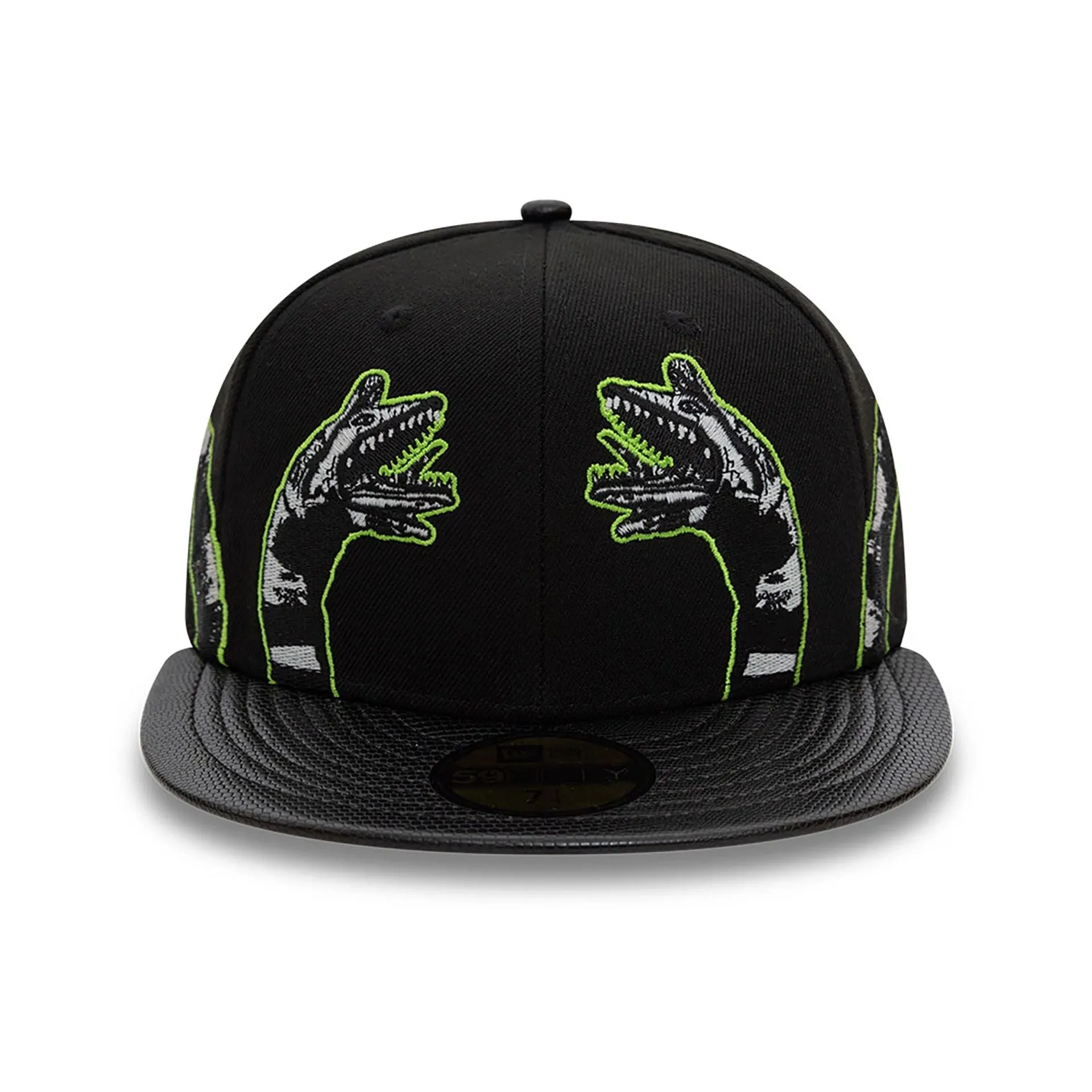 Beetlejuice Worm Black 59FIFTY Fitted Cap