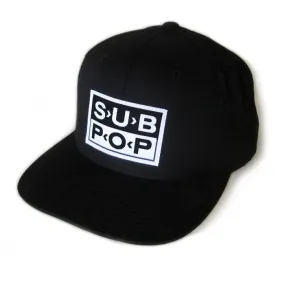 Black Logo Snapback Hat