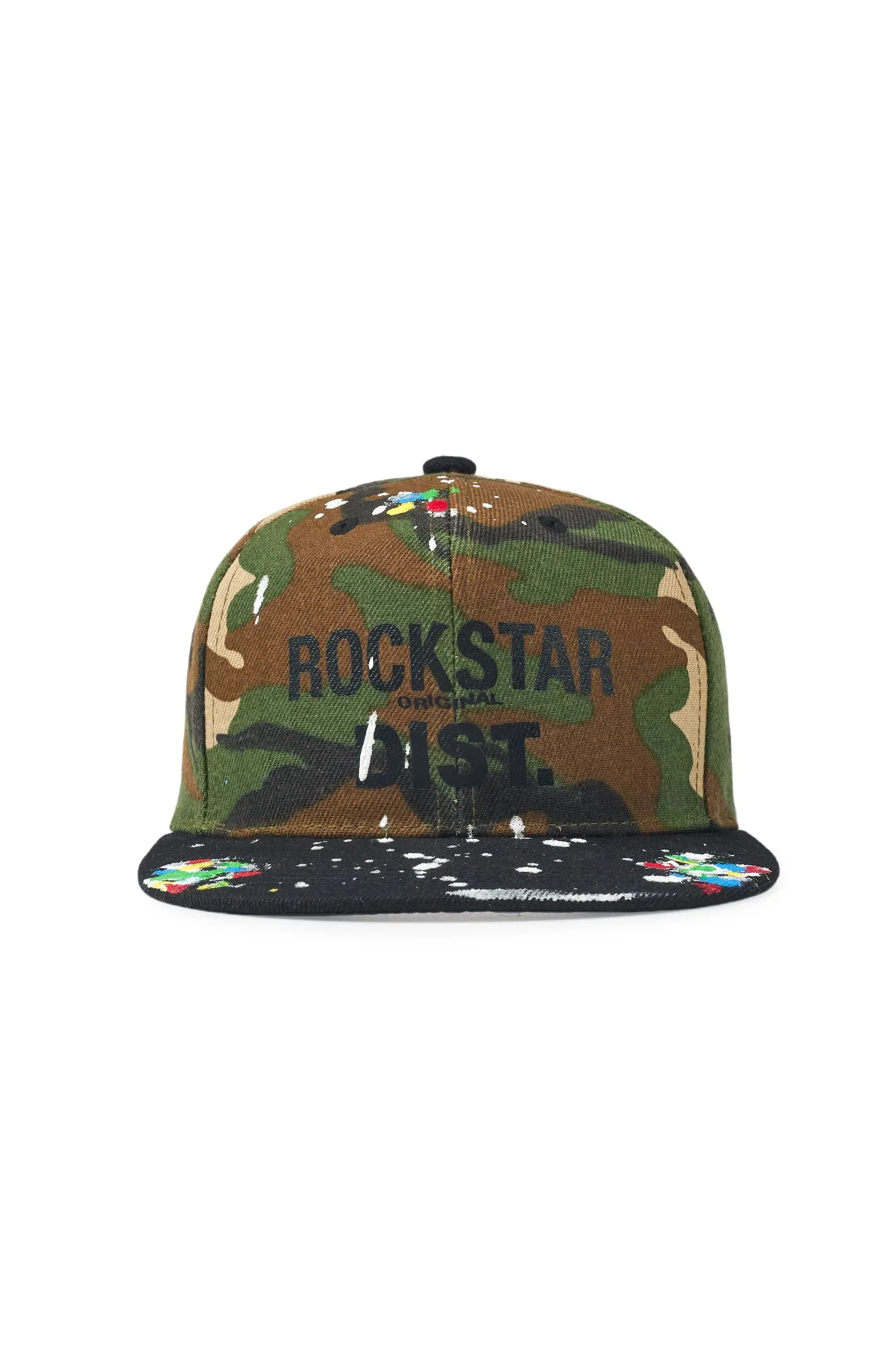 Boys Neptune Black/Camo Trucker Hat