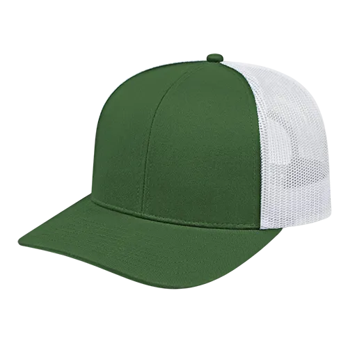 Cap America i3038 - Poly/Cotton Mesh Back Cap - Blank