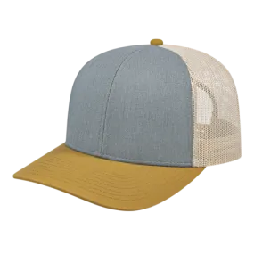 Cap America i3038 - Poly/Cotton Mesh Back Cap - Blank