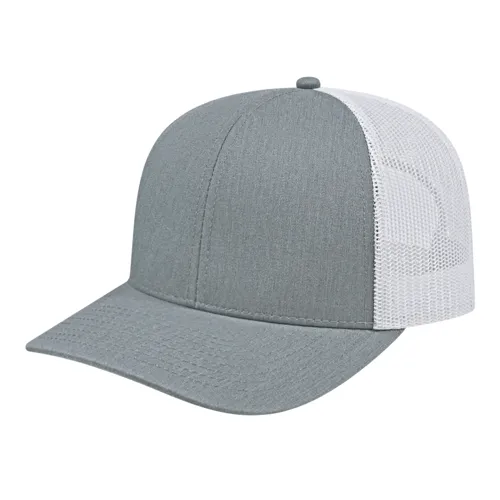 Cap America i3038 - Poly/Cotton Mesh Back Cap - Blank