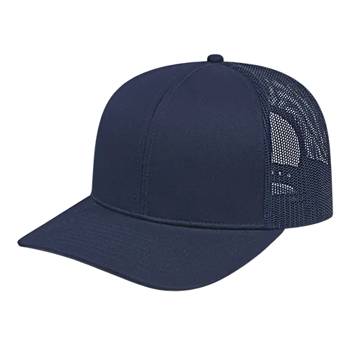 Cap America i3038 - Poly/Cotton Mesh Back Cap - Blank