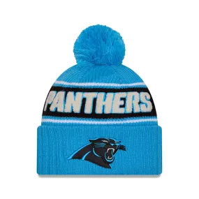 Carolina Panthers NFL Sideline 2024 Blue Sport Knit Beanie Hat