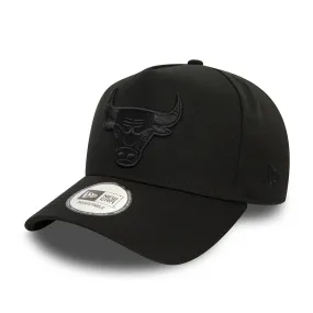 Chicago Bulls Monochrome Black 9FORTY E-Frame Adjustable Cap