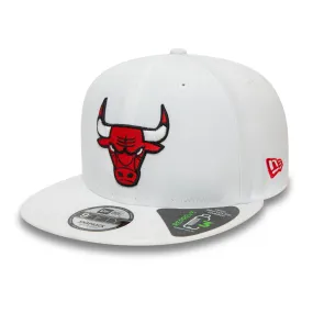 Chicago Bulls Repreve White 9FIFTY Snapback Cap