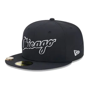 Chicago White Sox Fairway Black 59FIFTY Fitted Cap