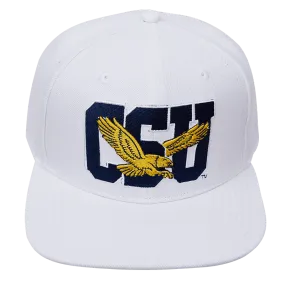 COPPIN STATE UNIVERSITY CLASSIC UNISEX WOOL SNAPBACK HAT (WHITE)