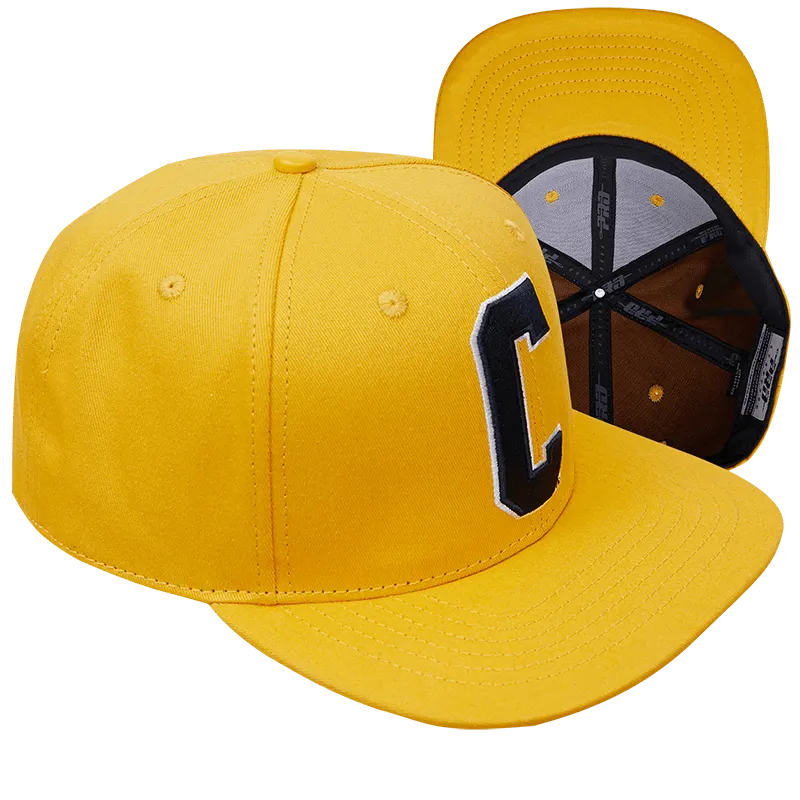 COPPIN STATE UNIVERSITY CLASSIC UNISEX WOOL SNAPBACK HAT (YELLOW)