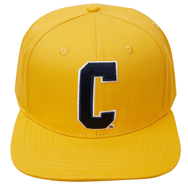 COPPIN STATE UNIVERSITY CLASSIC UNISEX WOOL SNAPBACK HAT (YELLOW)