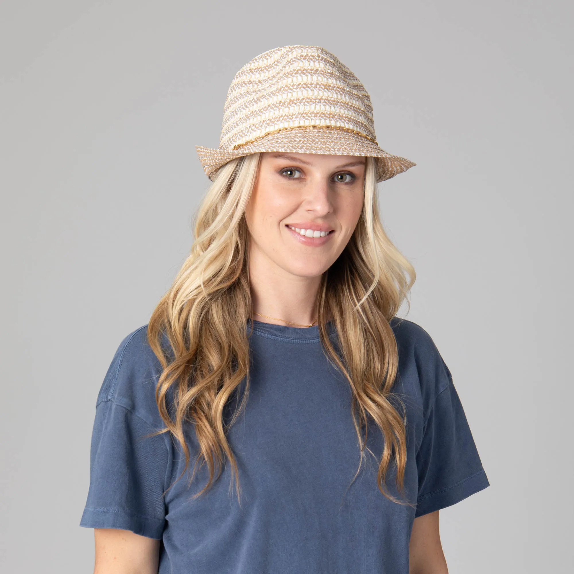 Cordelia Women's Stingy Brim Fedora