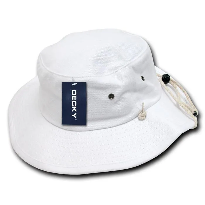 Decky 510 - Structured Cotton Aussie Hat, Australian Bucket Cap - CASE Pricing