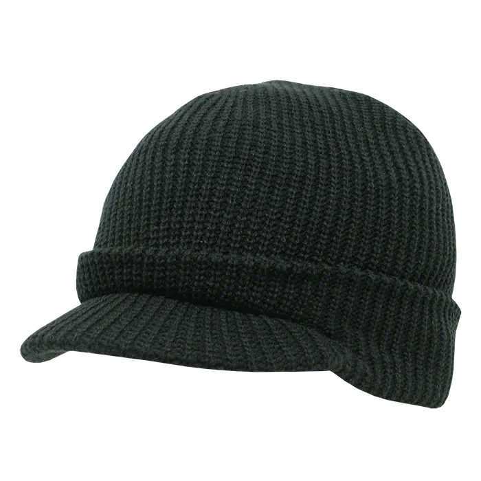 Decky 605 - GI HybriCap Beanie, Knit Cap, Jeep Cap