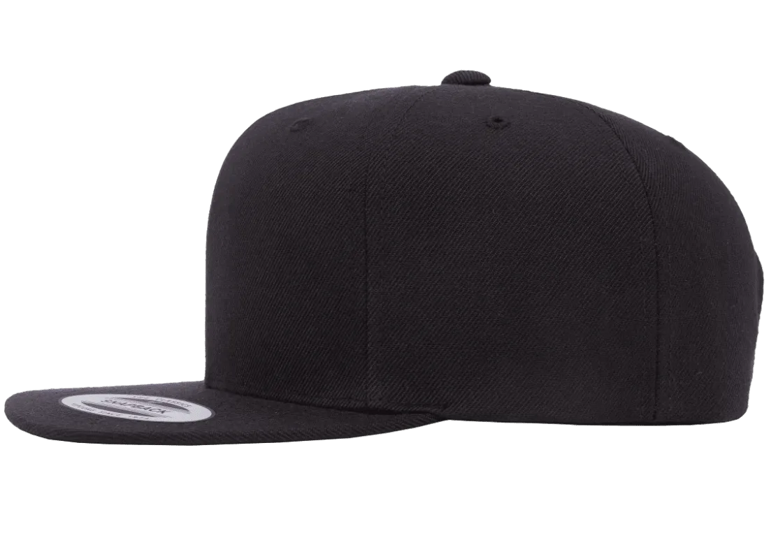 Did I Stutter - Premium Snapback Hat Black