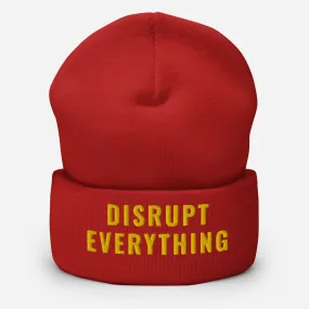 Disrupt Everything Cuffed Beanie