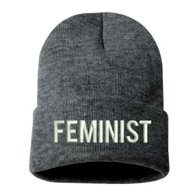 Feminist  Cuffed Beanie Hat