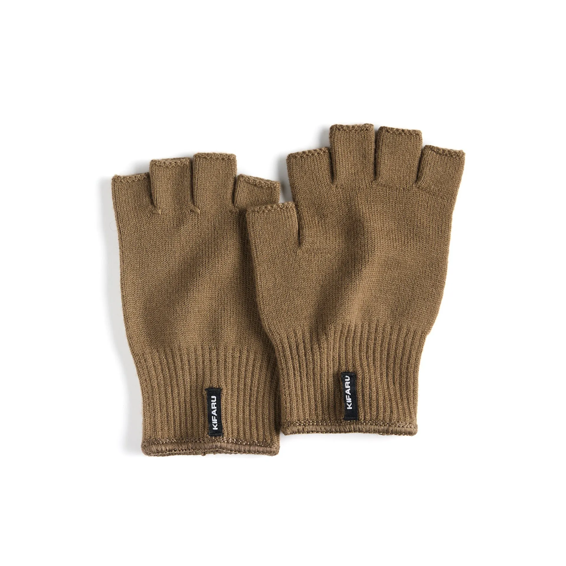 Fingerless Merino Gloves