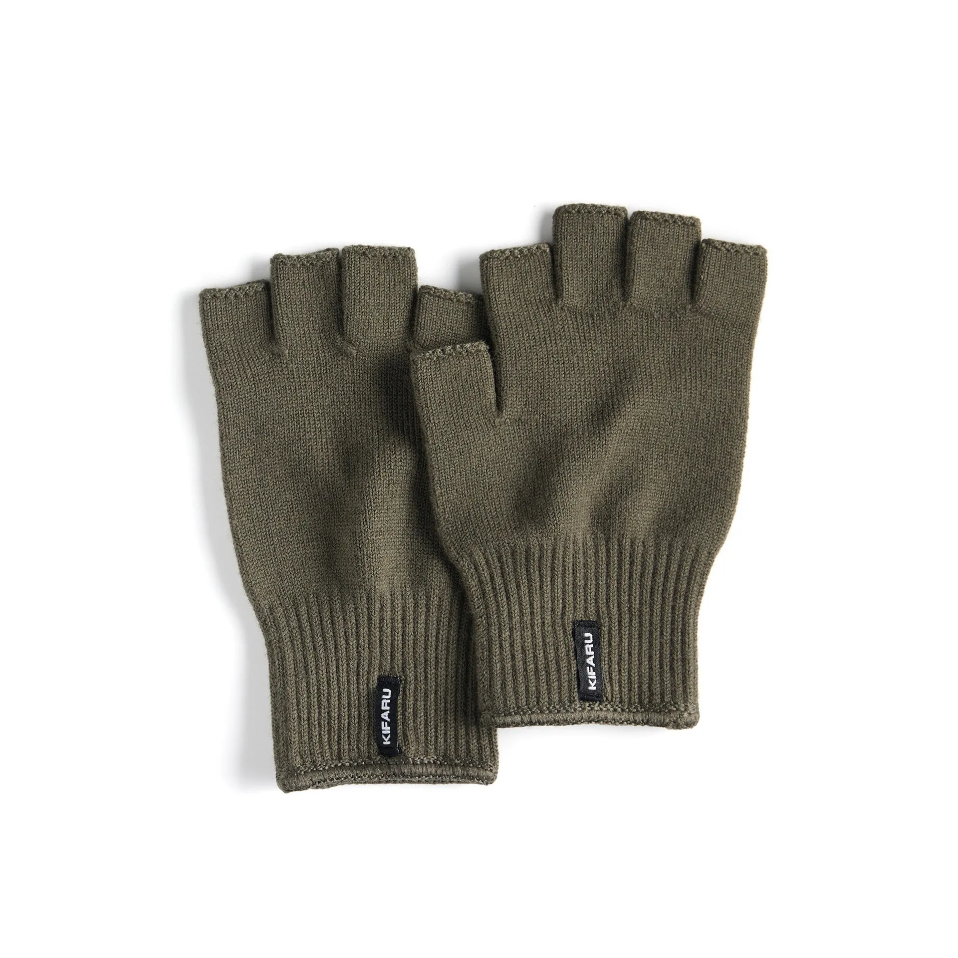 Fingerless Merino Gloves