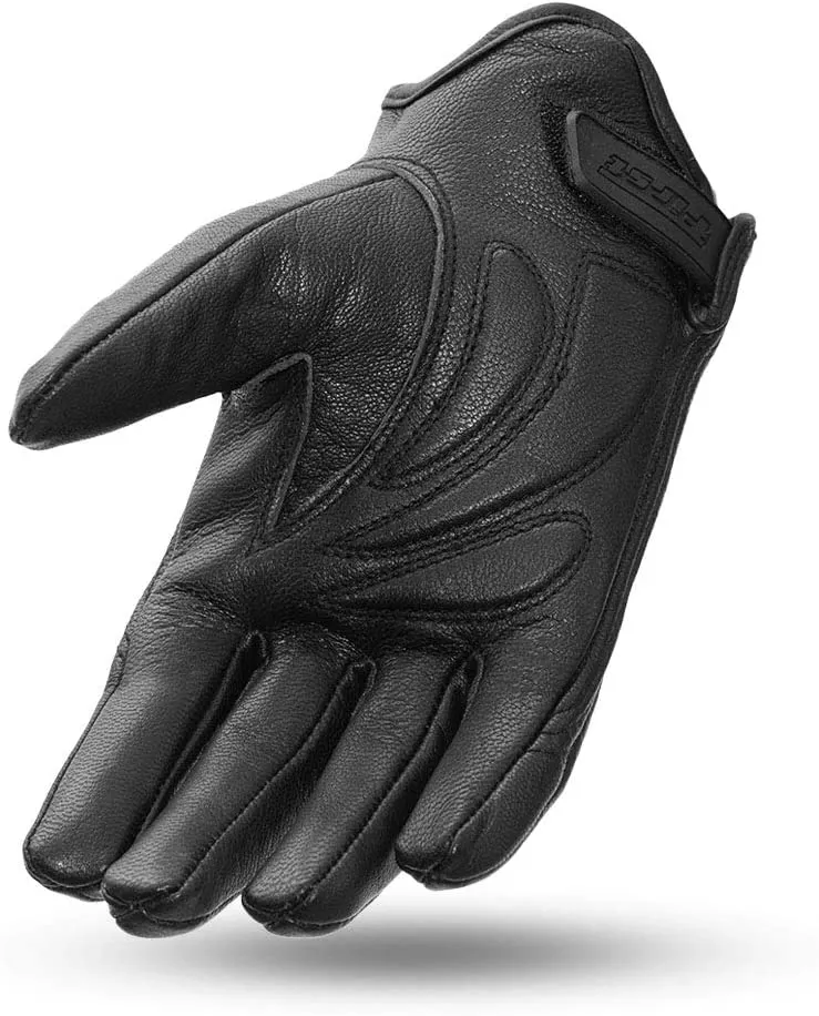 First Manufacturing Men's Lined Cruiser Motorcyle Leather Gloves