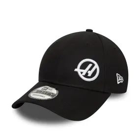 Haas Racing F1 New Era 9Forty Team Flawless Baseball Hat - Black