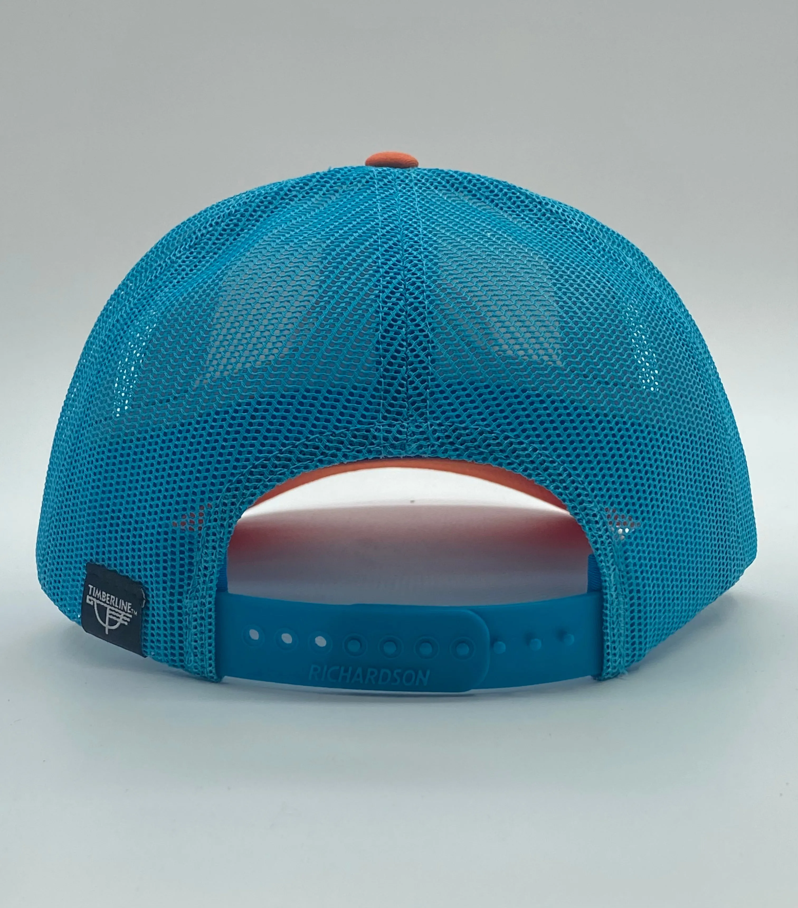 Hat - Daybreak Cap - White/Turquoise/Orange