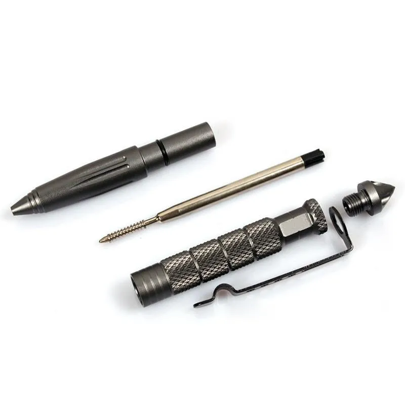 Heavy-Duty Tactical Pen w/ Carbide Tip