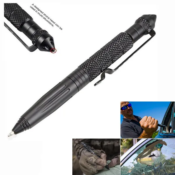 Heavy-Duty Tactical Pen w/ Carbide Tip