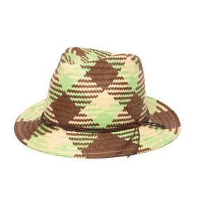 Kids Woven Paper Fedora