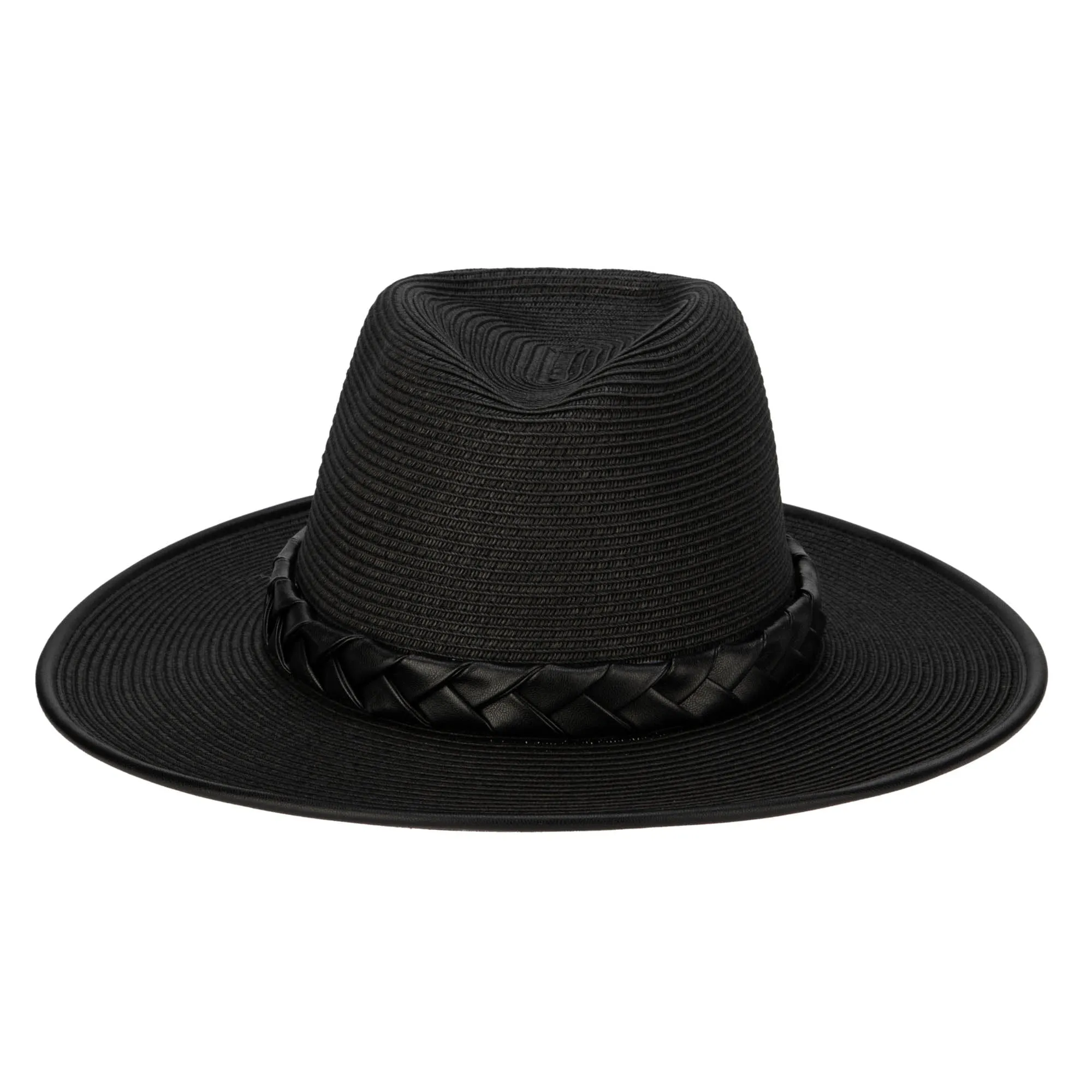 Looker Fedora - Ultrabraided Fedora with Braided Faux Band