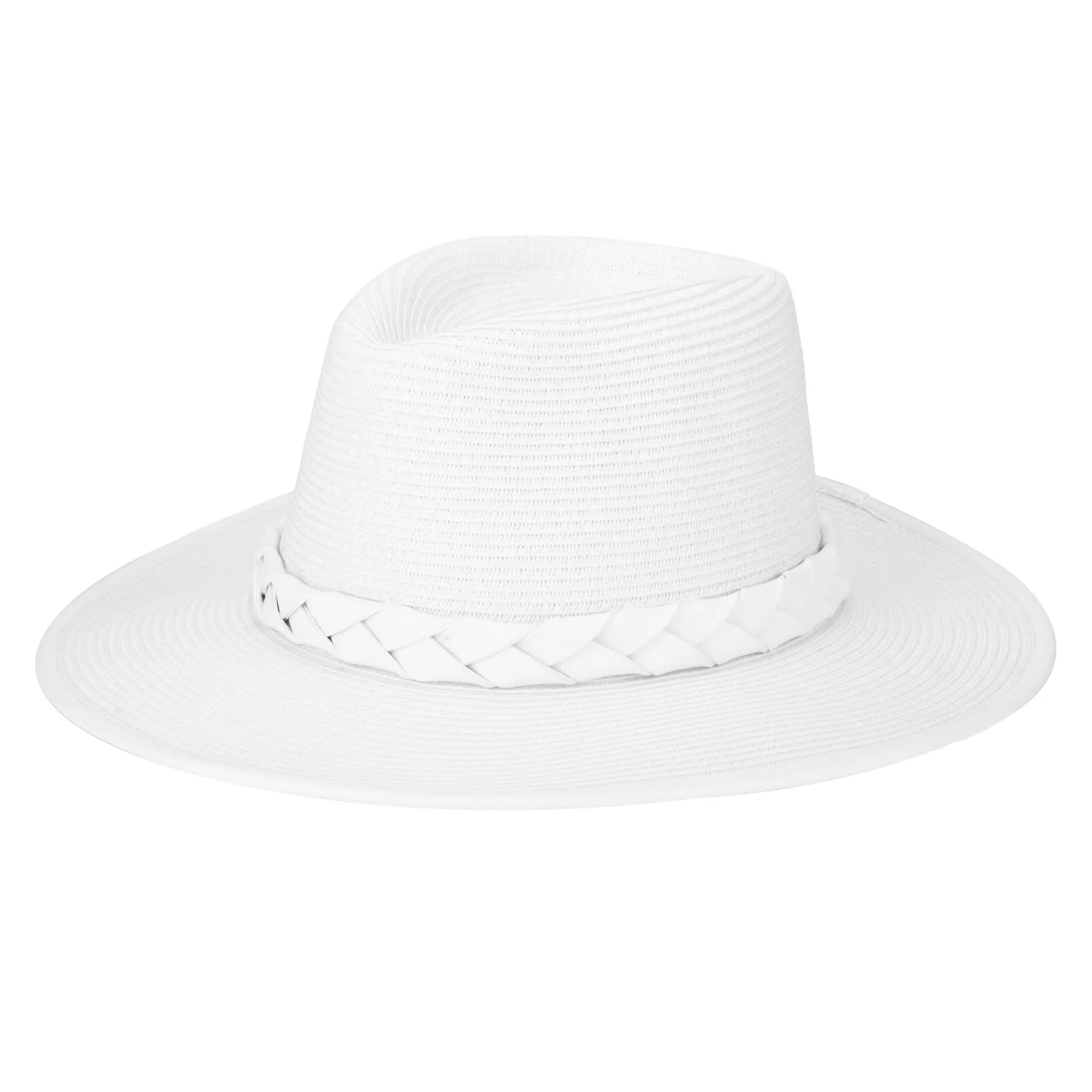 Looker Fedora - Ultrabraided Fedora with Braided Faux Band