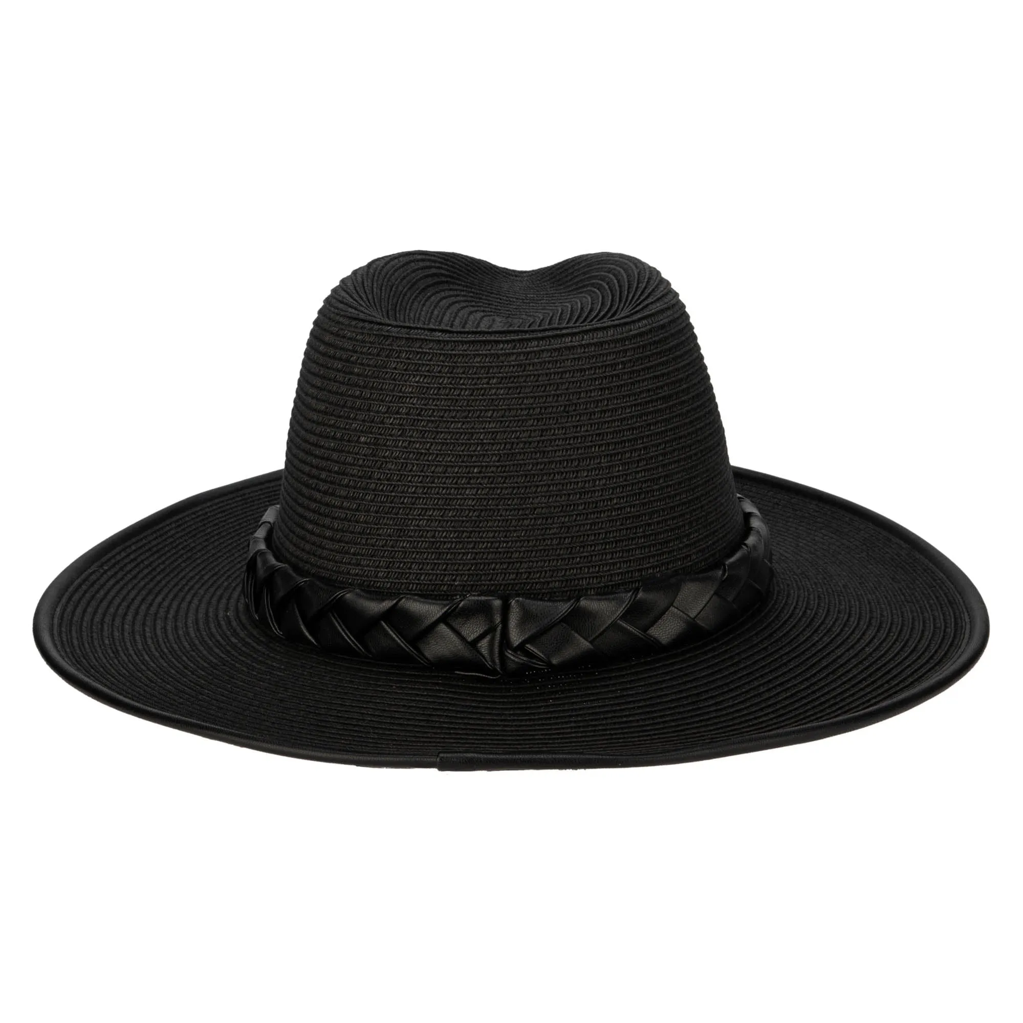 Looker Fedora - Ultrabraided Fedora with Braided Faux Band