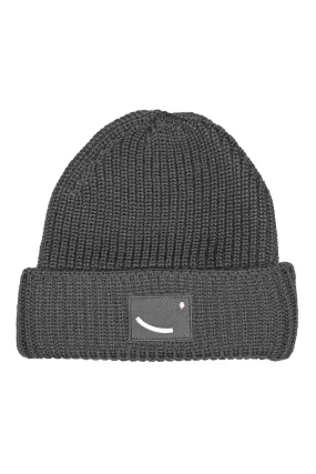 luanda beanie dark grey <br> by hatsup.