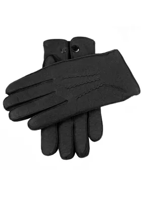 Men's Heritage Cashmere-Lined Peccary Leather Gloves