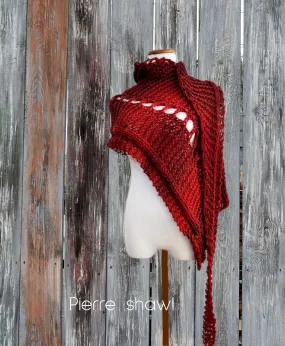 NEW!  Pierre shawl